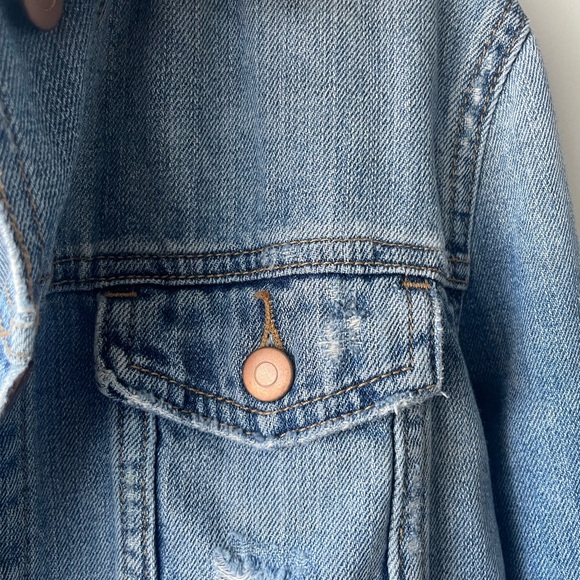 GAP Light Blue Denim Jacket - Picture 6 of 7